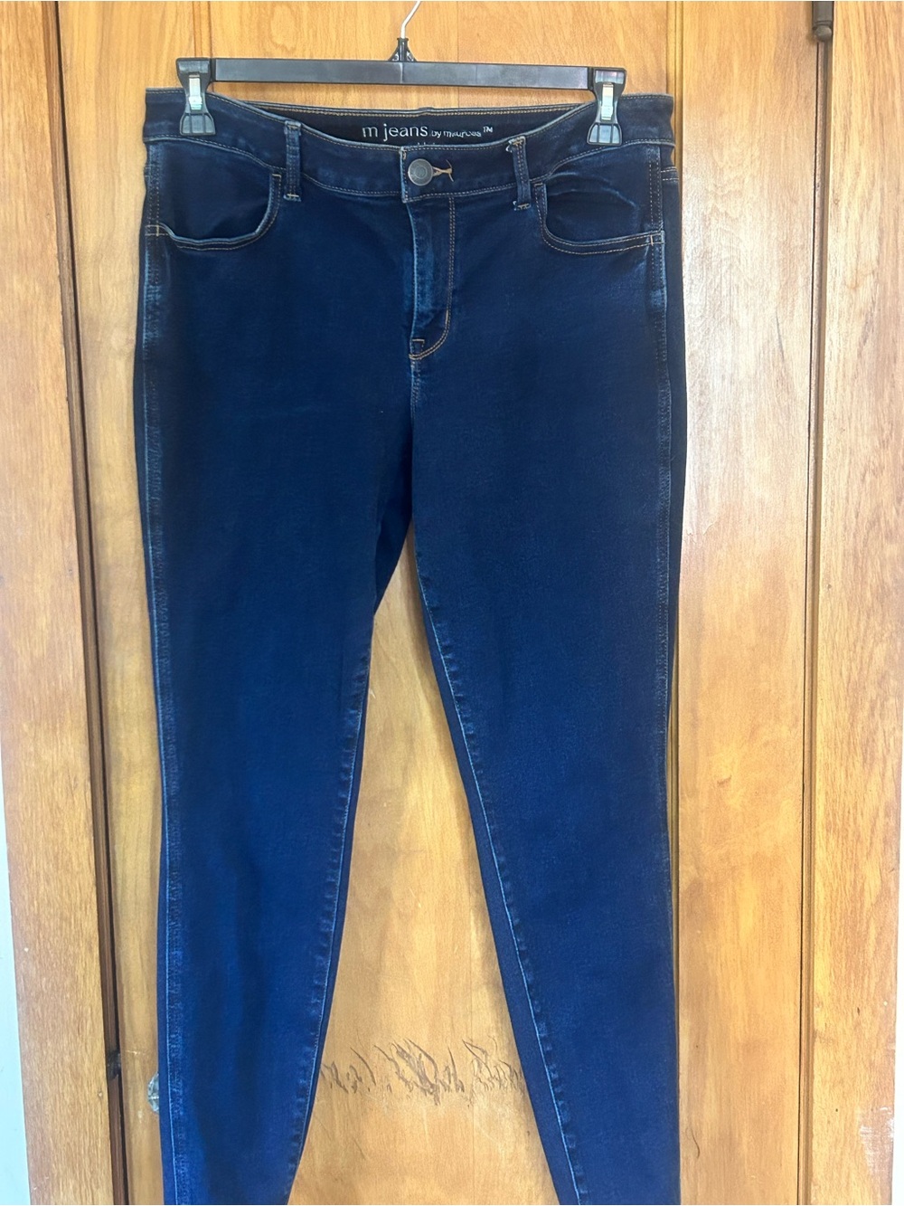 Maurices Dark Blue Skinny Jeans - Women's Stretch